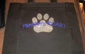 Panthers Roar tote bag
