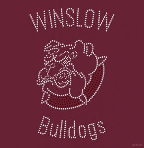 Winslow Bulldogs with mascot