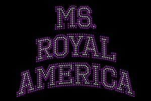 Ms. Royal America custom bling jackets
