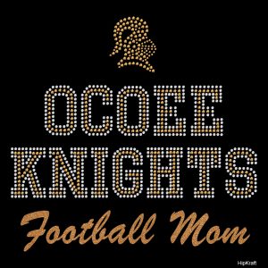 Ocoee Knights football custom design