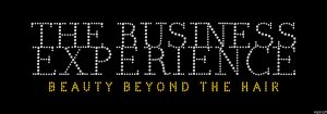 The Business Experience personalized rhinestone design