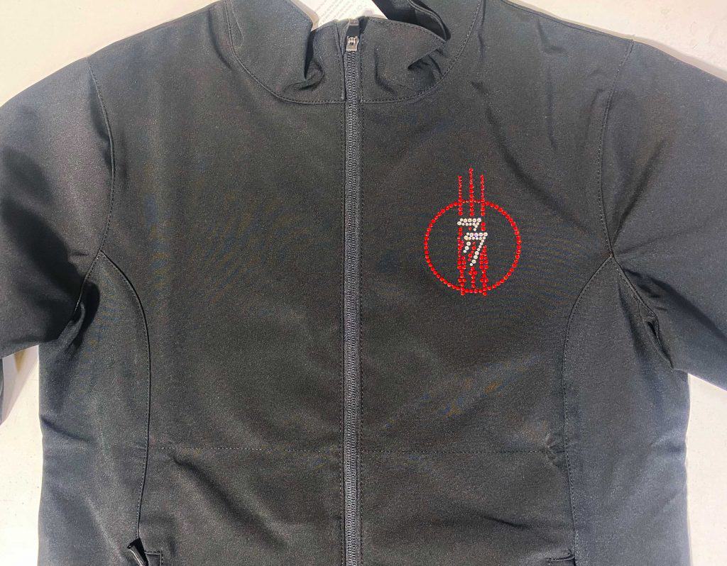 77 jacket zip hoodie front